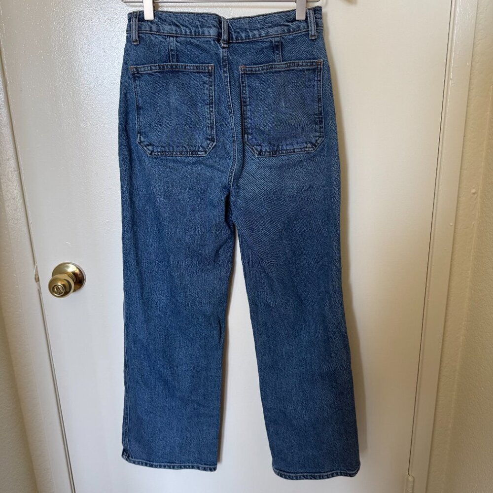 Reformation Alyssa High Rise Wide Leg Denim Jeans 26​ - Picture 6 of 7